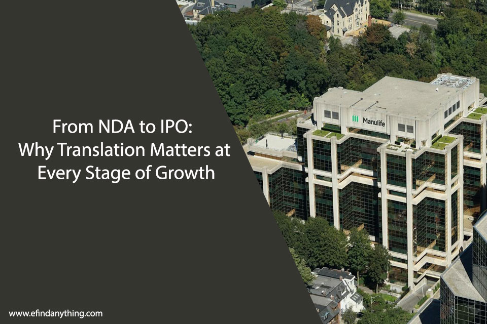 From NDA to IPO: Why Translation Matters at Every Stage of Growth