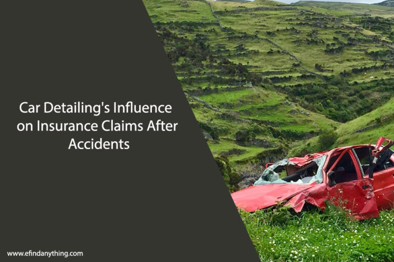 Car Detailing's Influence on Insurance Claims After Accidents