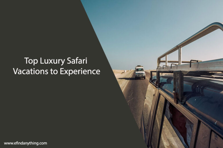 Luxury Safari Vacations