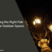 Pole Light for Outdoor