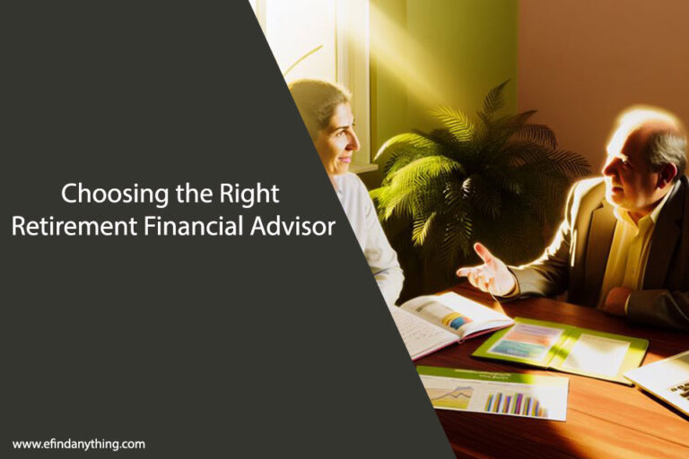 Retirement Financial Advisor