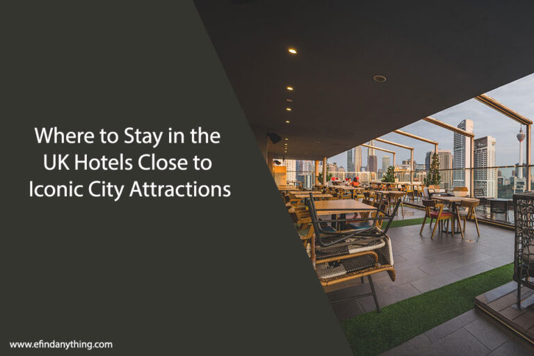 Where to Stay in the UK Hotels Close to Iconic City Attractions