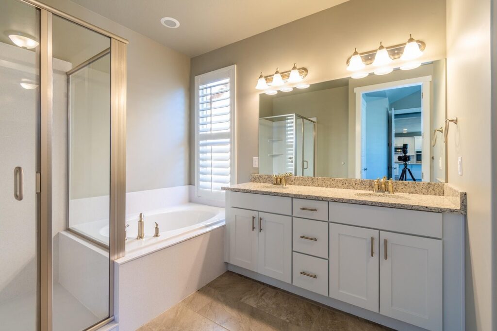 Wood Vanity