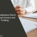 Business Plan for Contracts and Funding