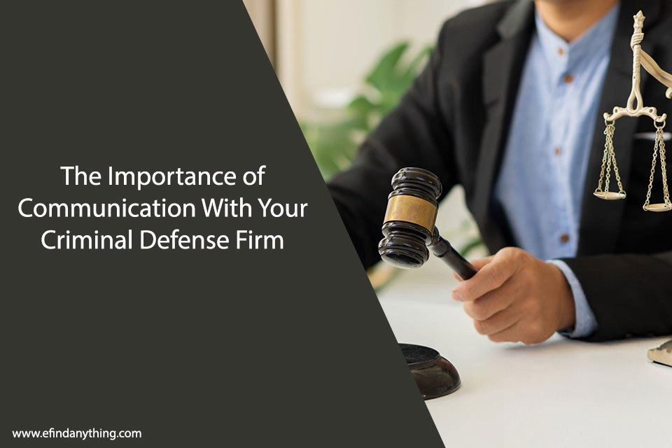 Communication with Criminal Defense Firm