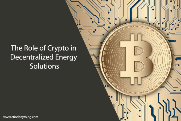 Crypto in Decentralized Energy Solutions