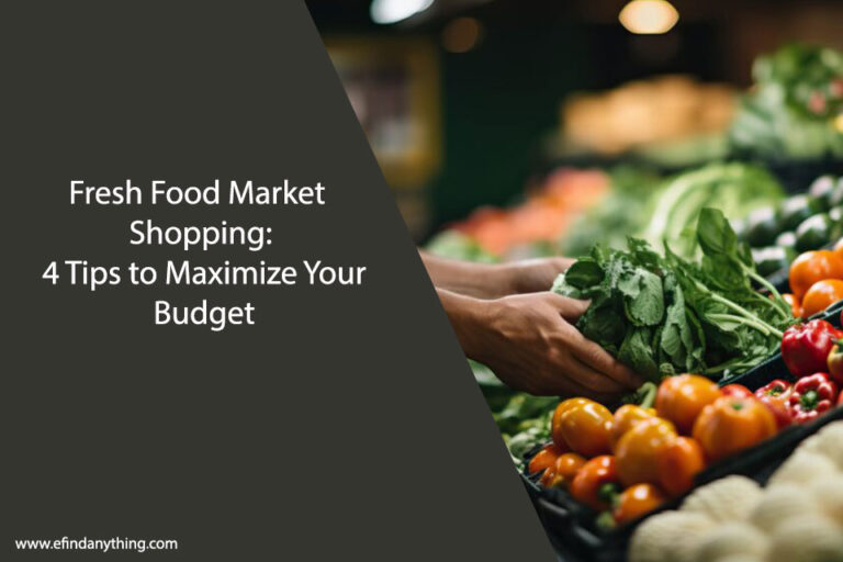 Fresh Food Market Shopping
