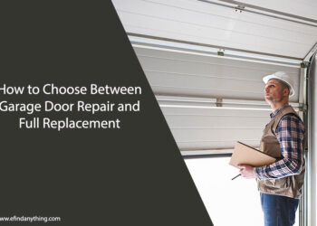 How to Choose Between Garage Door Repair and Full Replacement