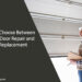 How to Choose Between Garage Door Repair and Full Replacement