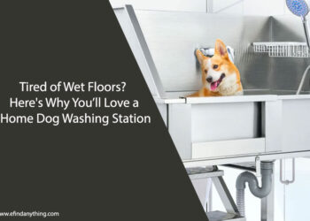 Home Dog Washing Station