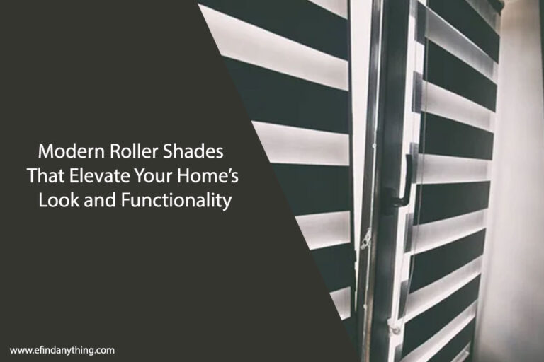 Modern Roller Shades