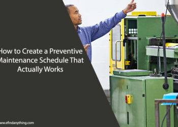 Preventive Maintenance Schedule