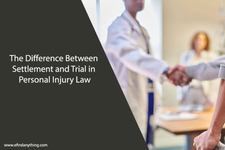 Settlement vs Trial in Personal Injury Law