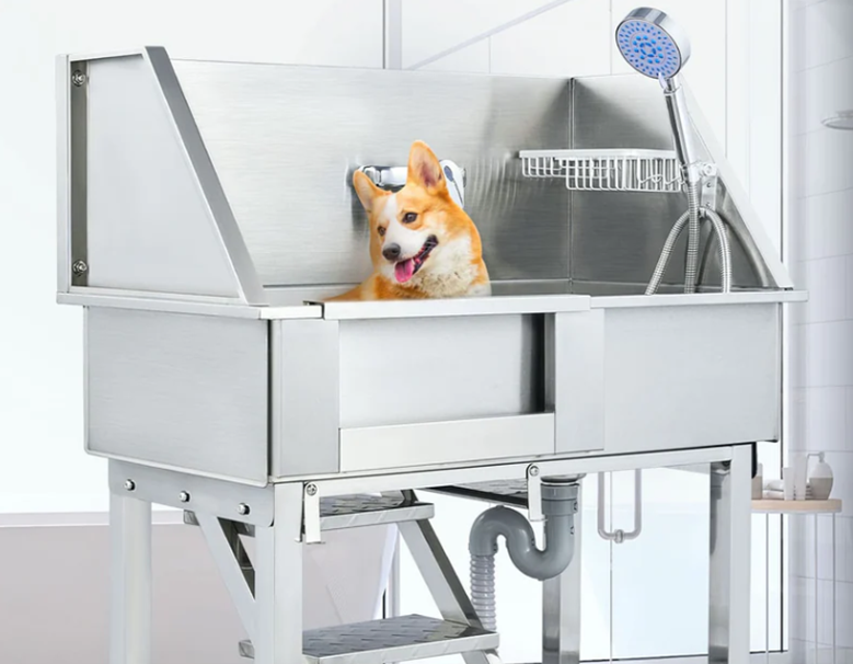 Home Dog Washing Station