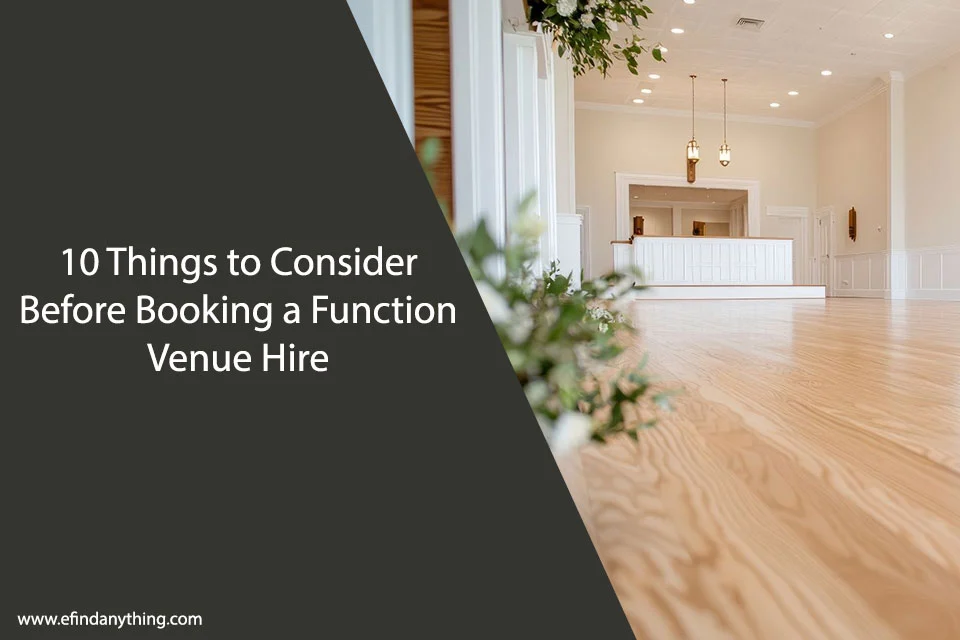 Function Venue Hire