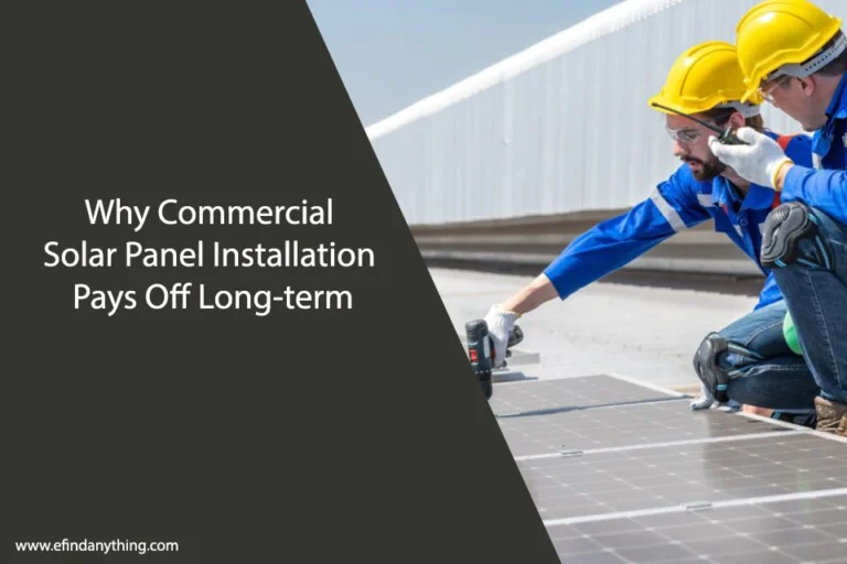 Commercial Solar Panel Installation