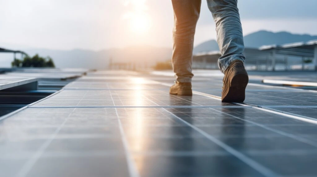 Long-term savings with solar panels