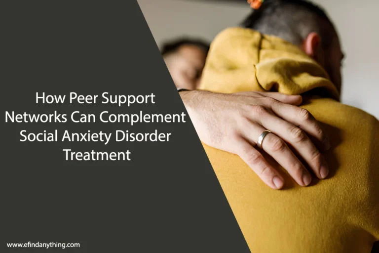 Peer Support Networks for Social Anxiety Disorder