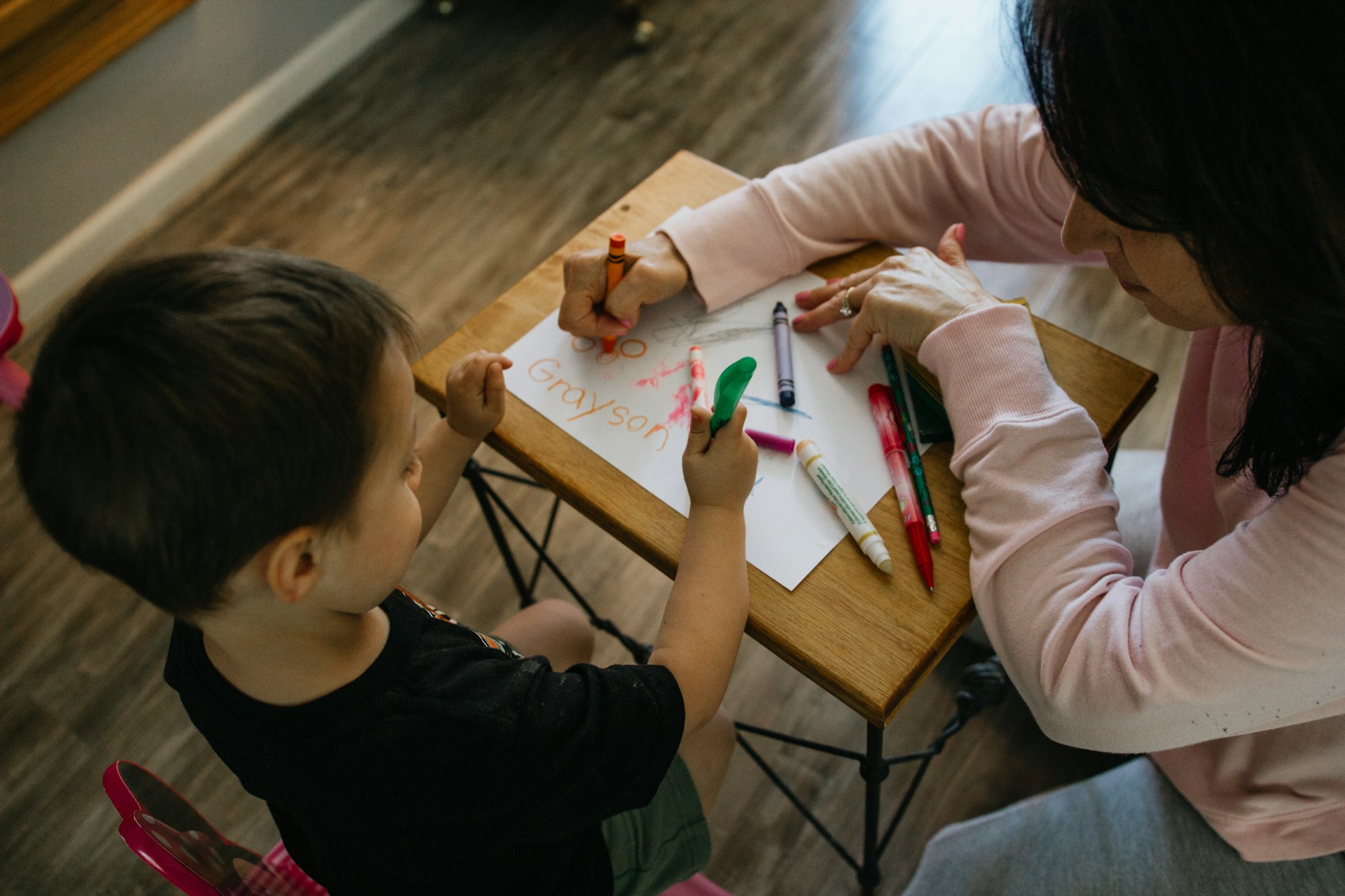 Safe childcare while working