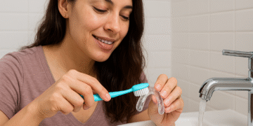 how to clean night guard