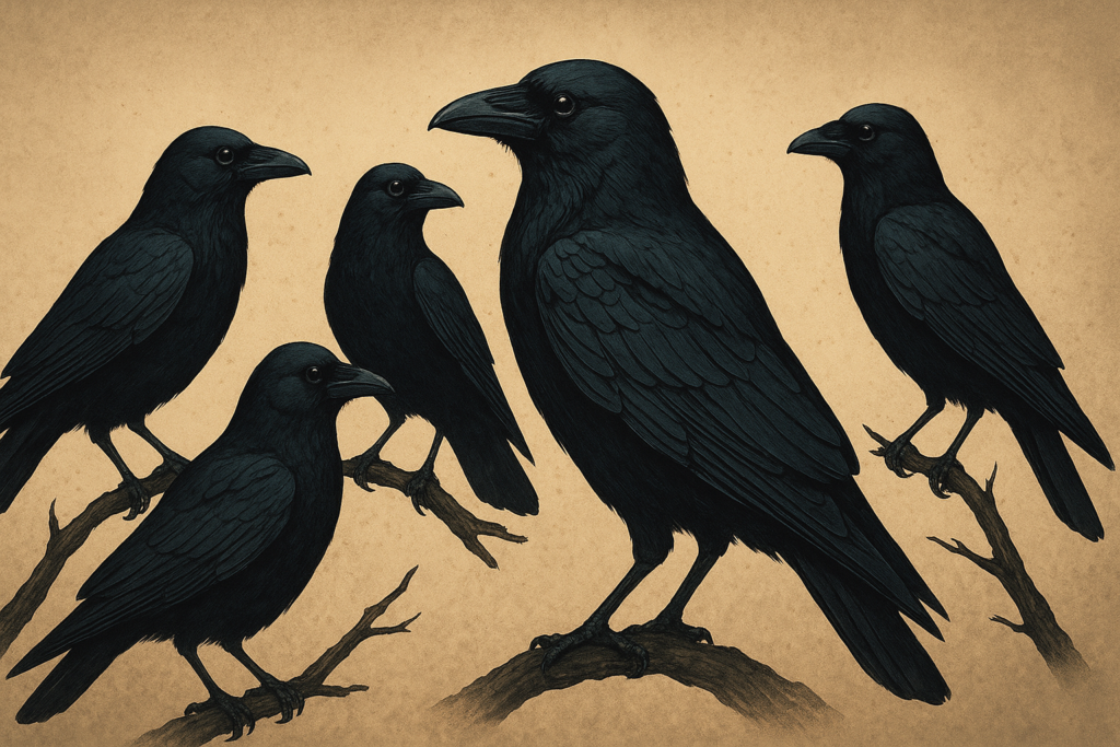 5 Crows Meaning Spiritual