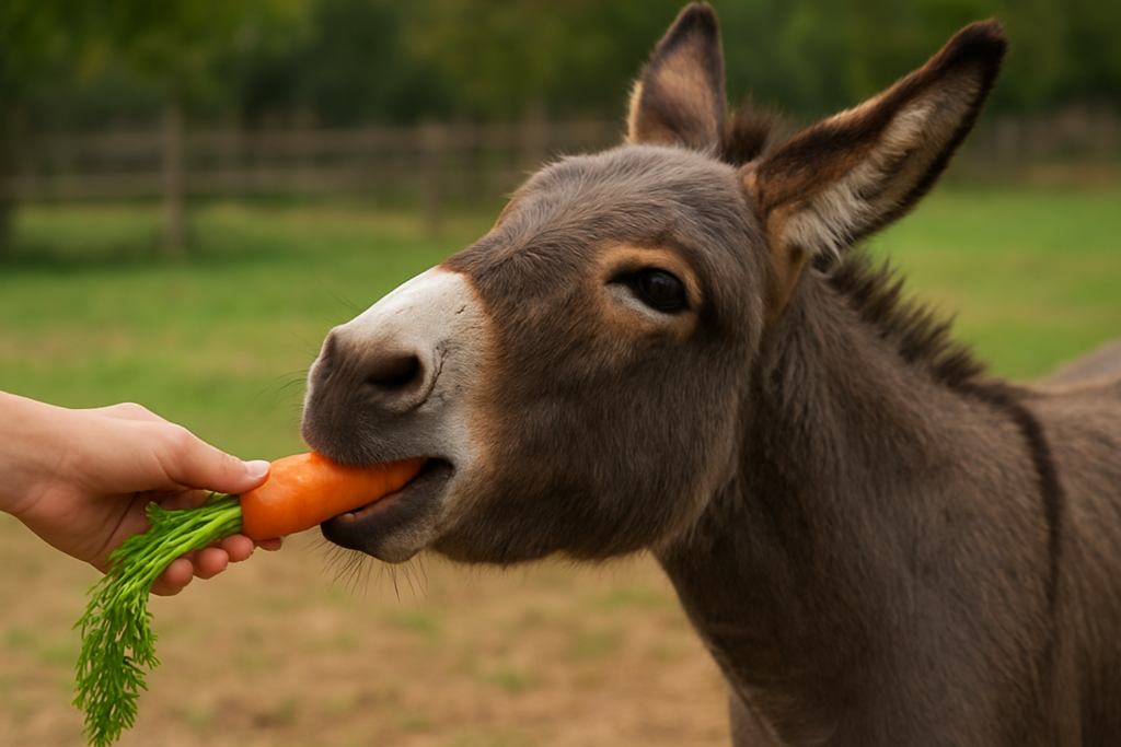 Can Donkeys Eat Carrots