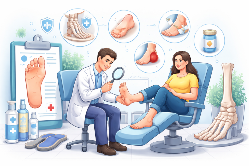 Regular podiatry care