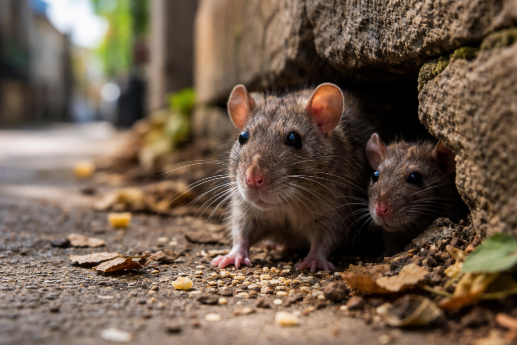 do rats come out during the day