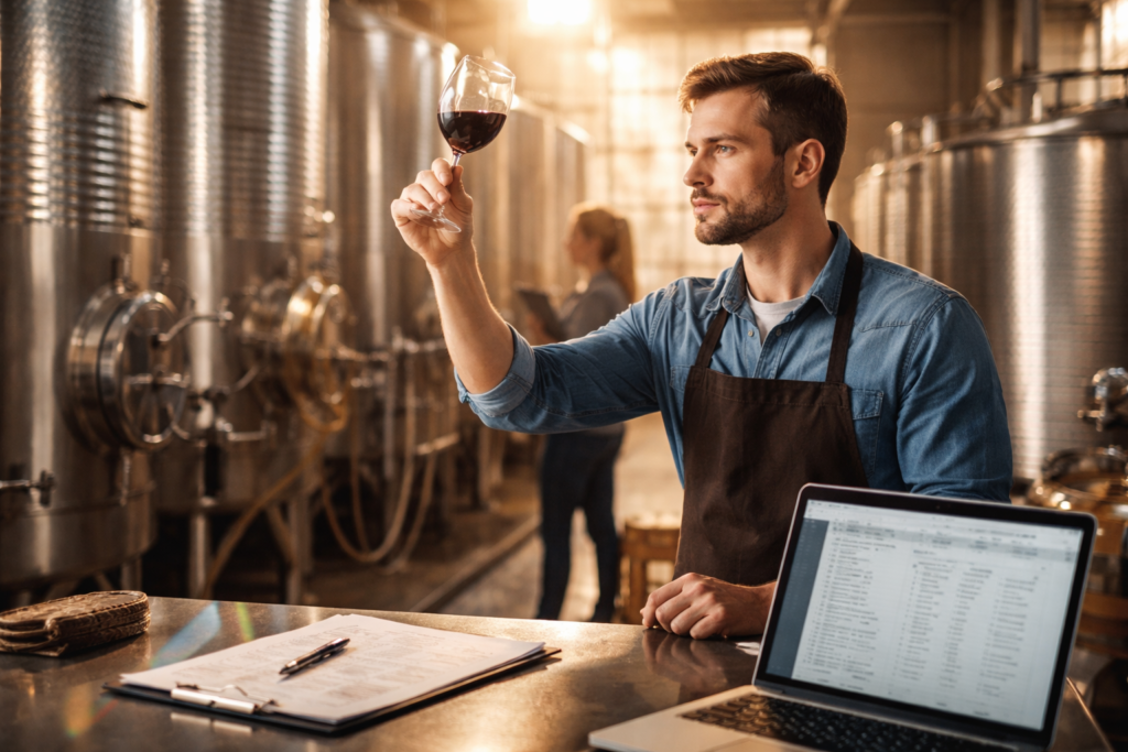 wine production stage