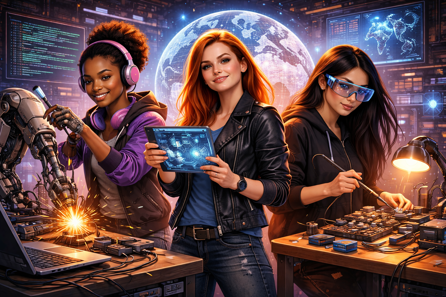 Tech Smart Girl FutureTechGirls Kick Ass Tips: How Young Women Can Dominate the Tech World