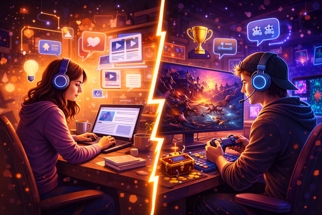 Games Blog vs Gaming Platform