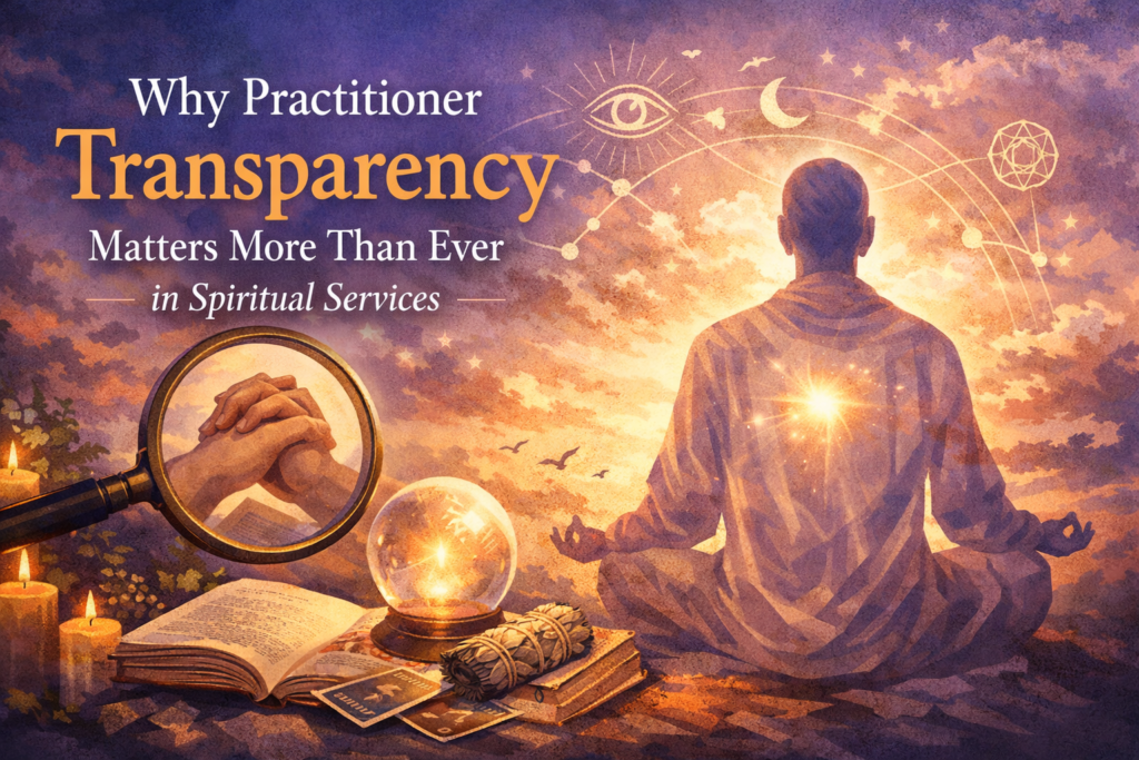 Why Practitioner Transparency Matters More Than Ever in Spiritual Services