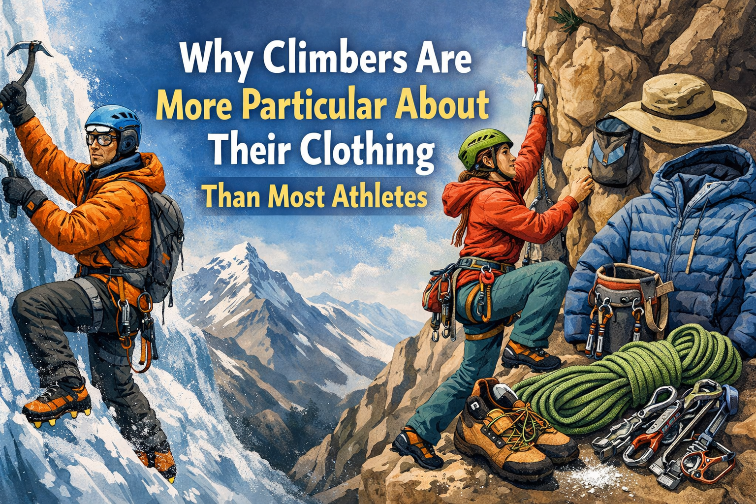 climbing clothing