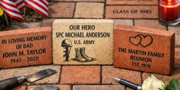 customized engraved bricks