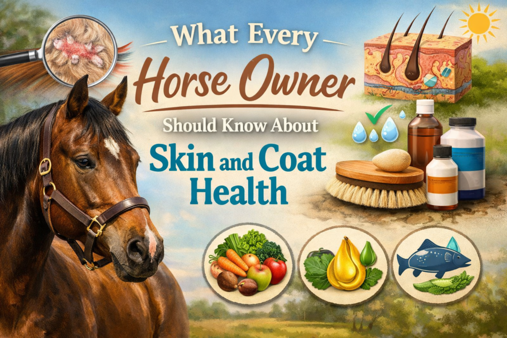 horse skin and coat health