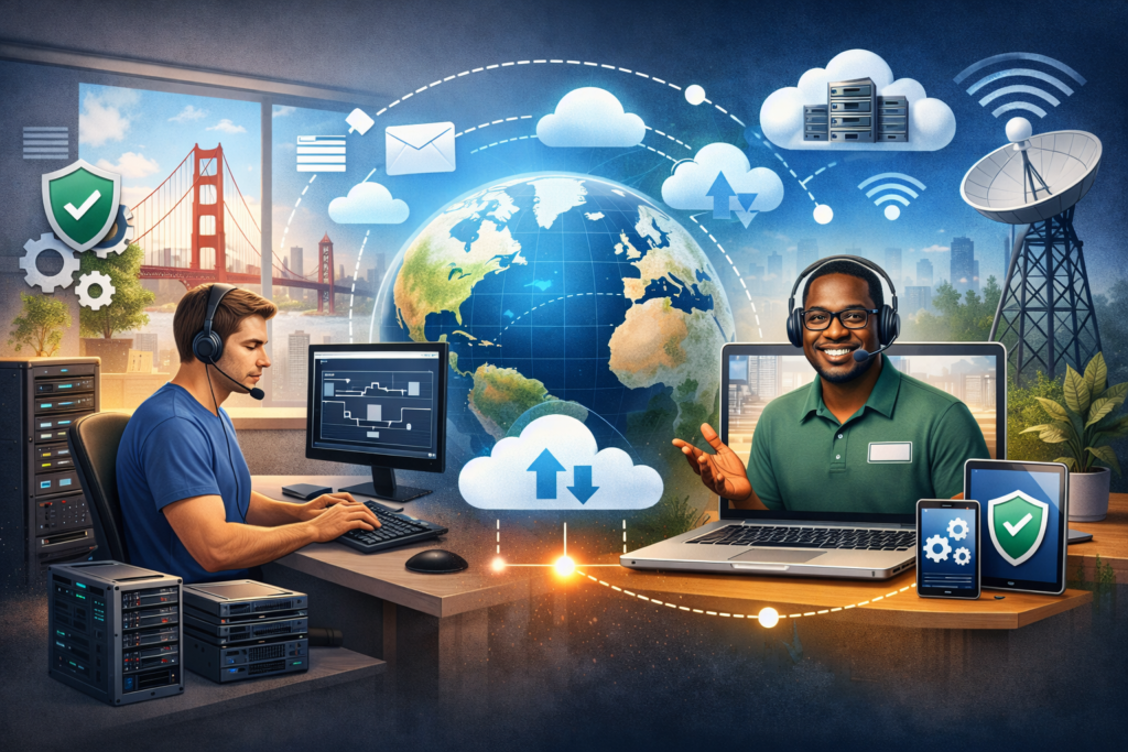 hybrid IT support Bay Area