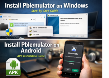 install pblemulator on windows step by step