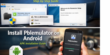 install pblemulator on windows step by step