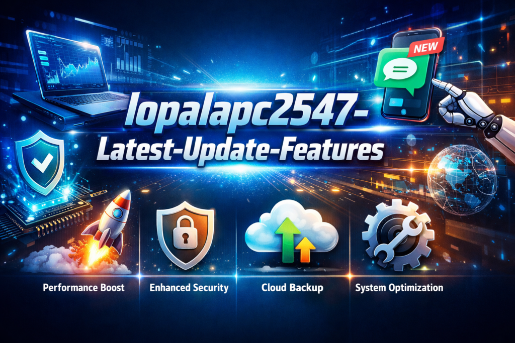 lopalapc2547 latest update showing new features and improvements