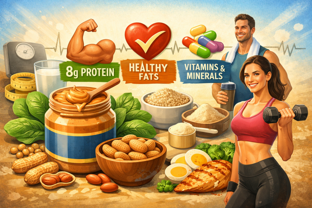 peanut butter lean protein