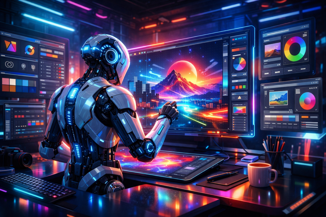 AI Graphic Design GFXRobotection: Future of Automated Design