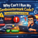 Why Can’t I Run My Genboostermark Code