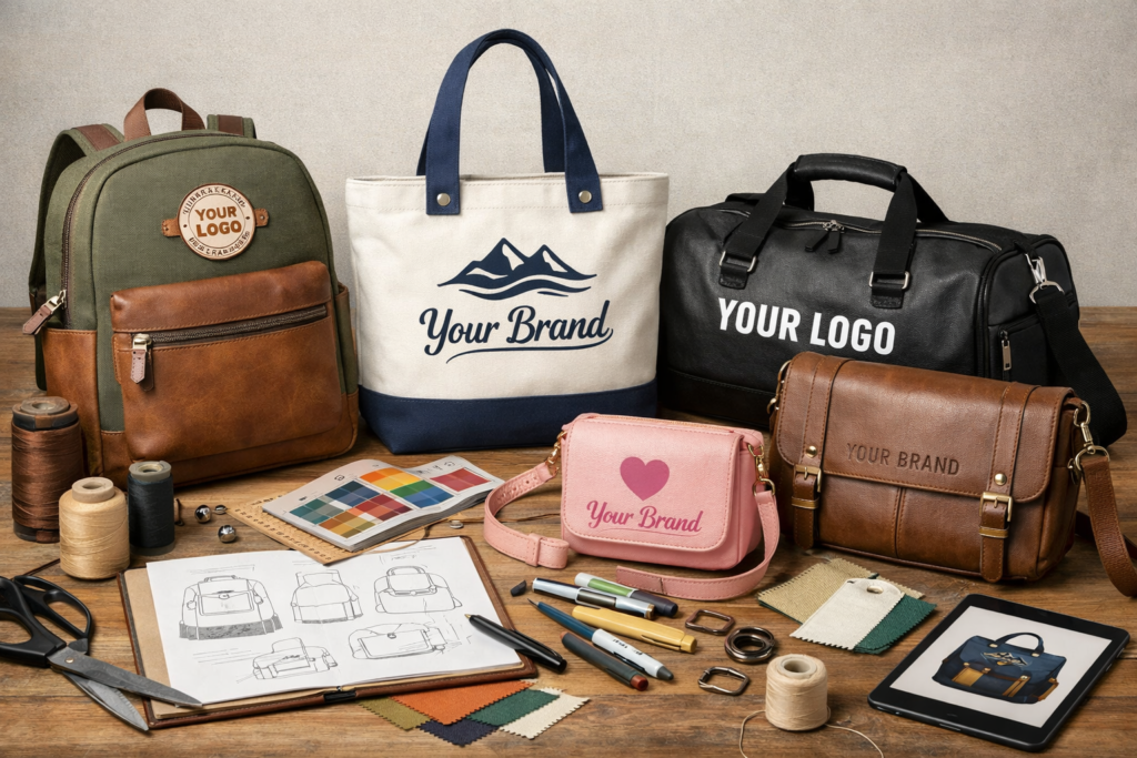 design your own bag for your brand