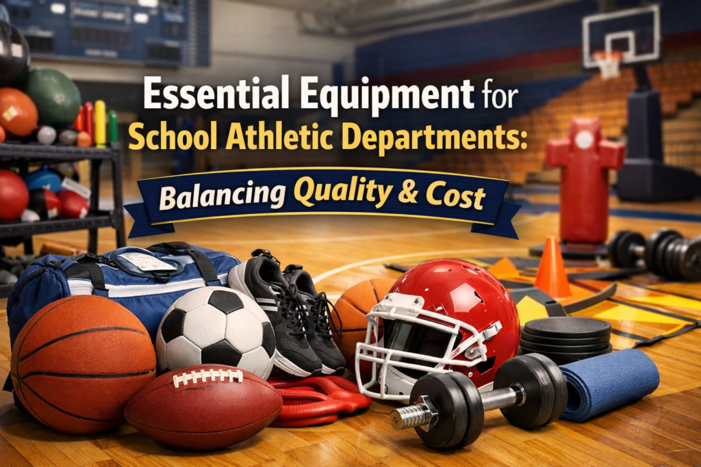 essential equipment for school athletic departments
