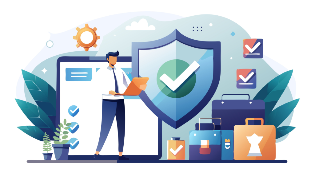 professional indemnity insurance for small business risk protection concept