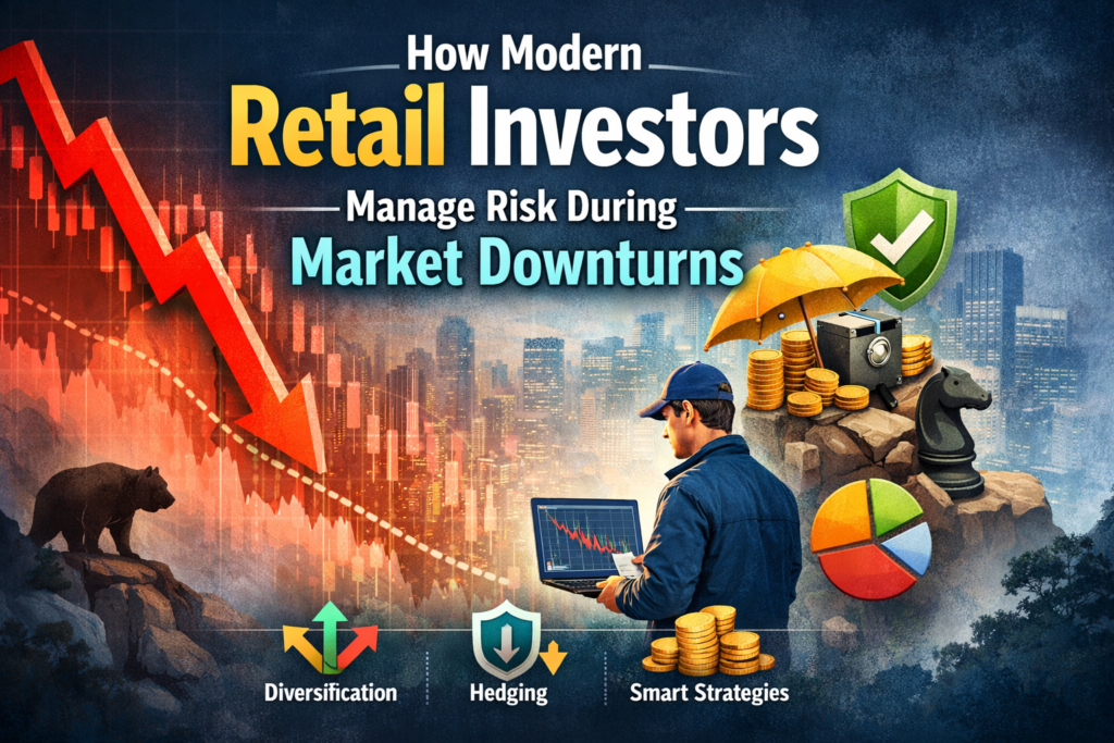 modern retail investors manage risk during market downturns