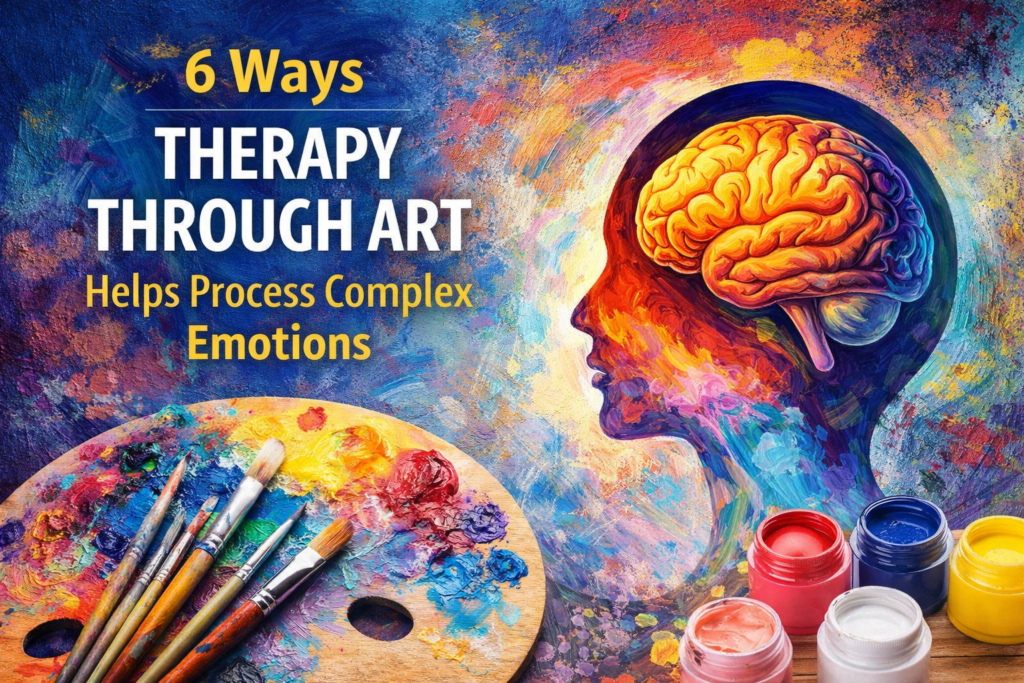 therapy through art helps process complex emotions