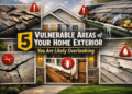 vulnerable areas of your home exterior