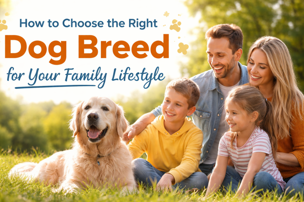 choose the right dog breed for your family lifestyle