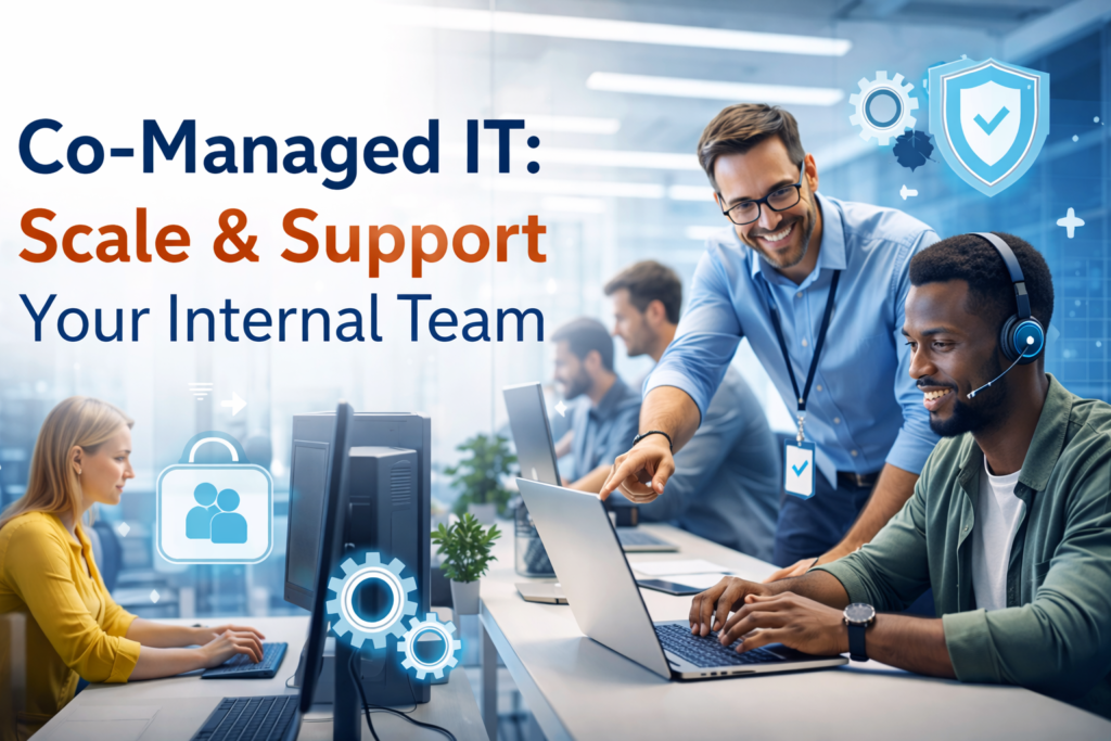 Co-managed IT for team support